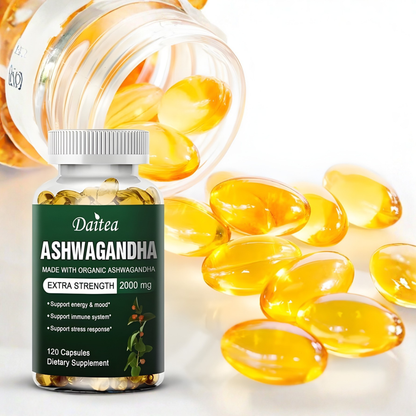 Extracto orgánico natural de ashwagandha