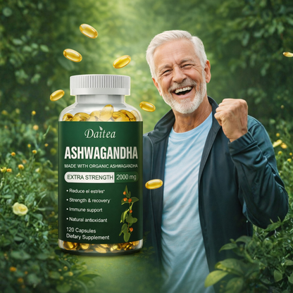 Extracto orgánico natural de ashwagandha