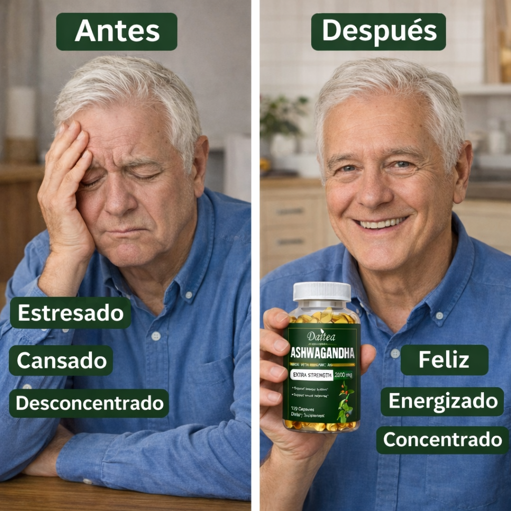 Extracto orgánico natural de ashwagandha